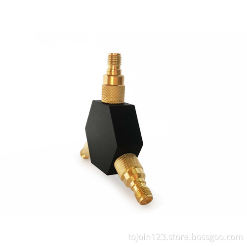SMA-K Gold-Plated Brass Calibrator for Network Analyzers with Open, Short & Load